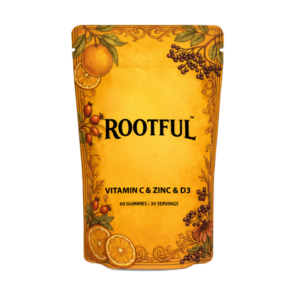 Jeleuri cu vitamina C, zinc si D3, 60 jeleuri